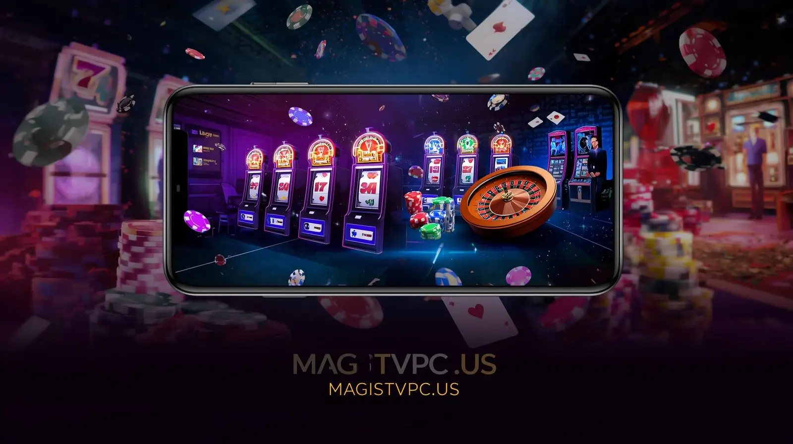 Black Lotus Casino app with slots, poker, and live dealer games