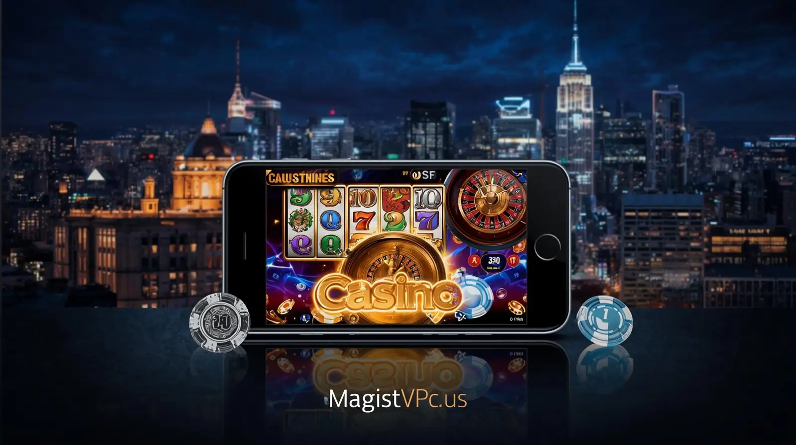 Calli777 casino app showing online slots, poker, and roulette on smartphone screen