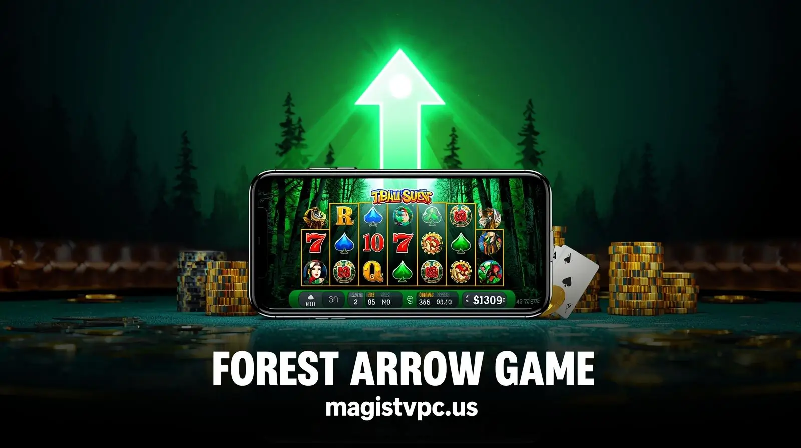 Forest Arrow Game APK with slots and poker