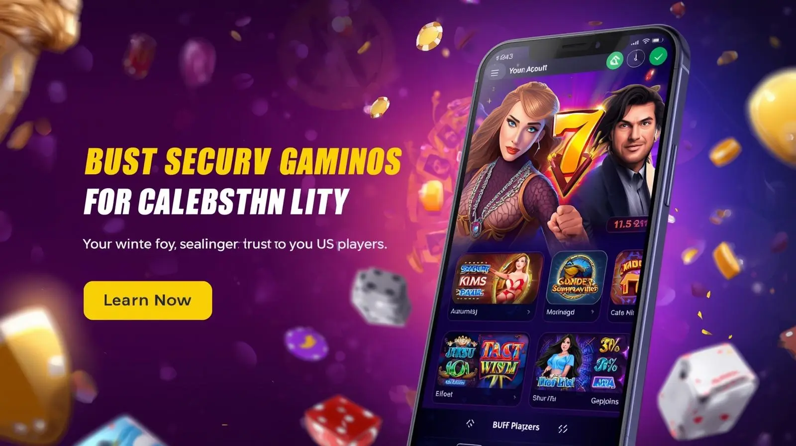 Grand Bay Game App on smartphone with casino games