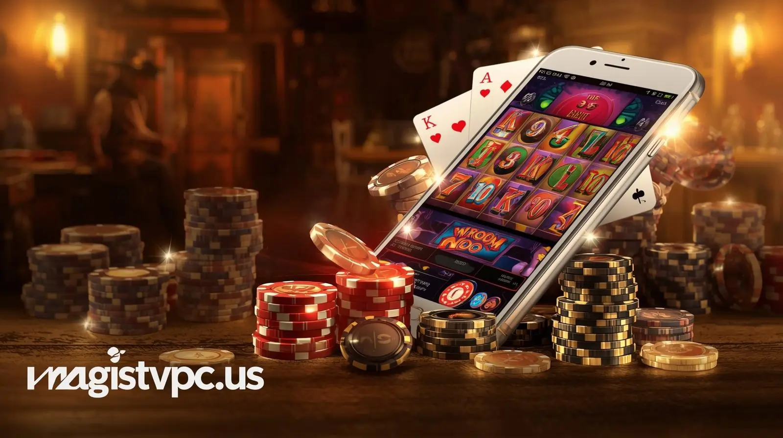 High Noon Casino mobile app with western theme and slot games