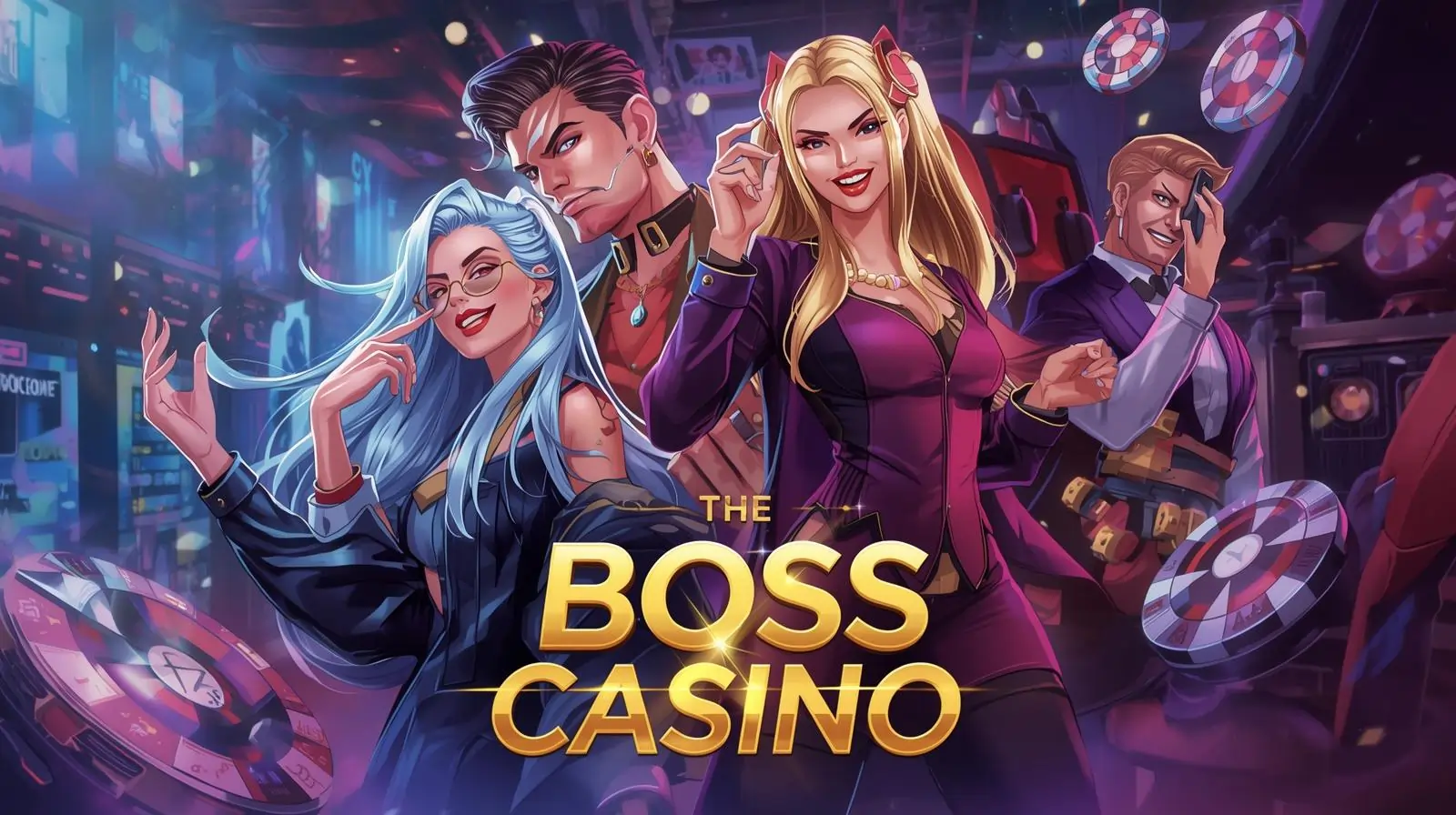 The Boss Casino online gaming with slots and cards